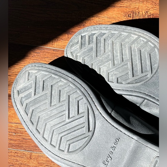 Frye & Co Men's 12 Black Leather Driving Loafers Shoes Lewis Venetian Moccasin - Picture 7 of 9